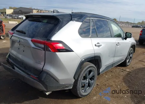2019 Toyota Rav4 Hybrid Xse from USA, damaged, VIN JTMEWRFV2KJ024423